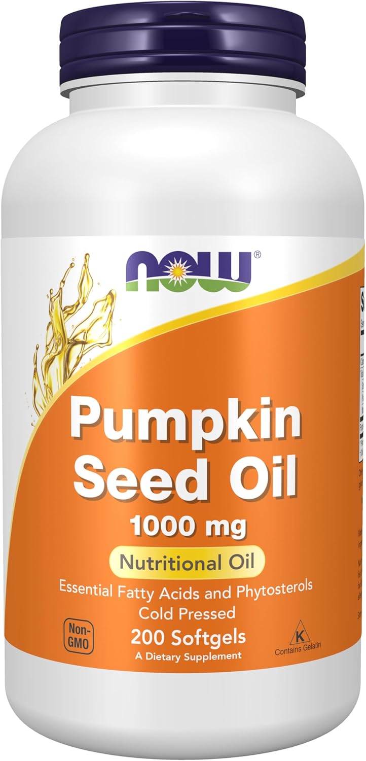 Now Pumkin Seed Oil 1000mg 100sgells