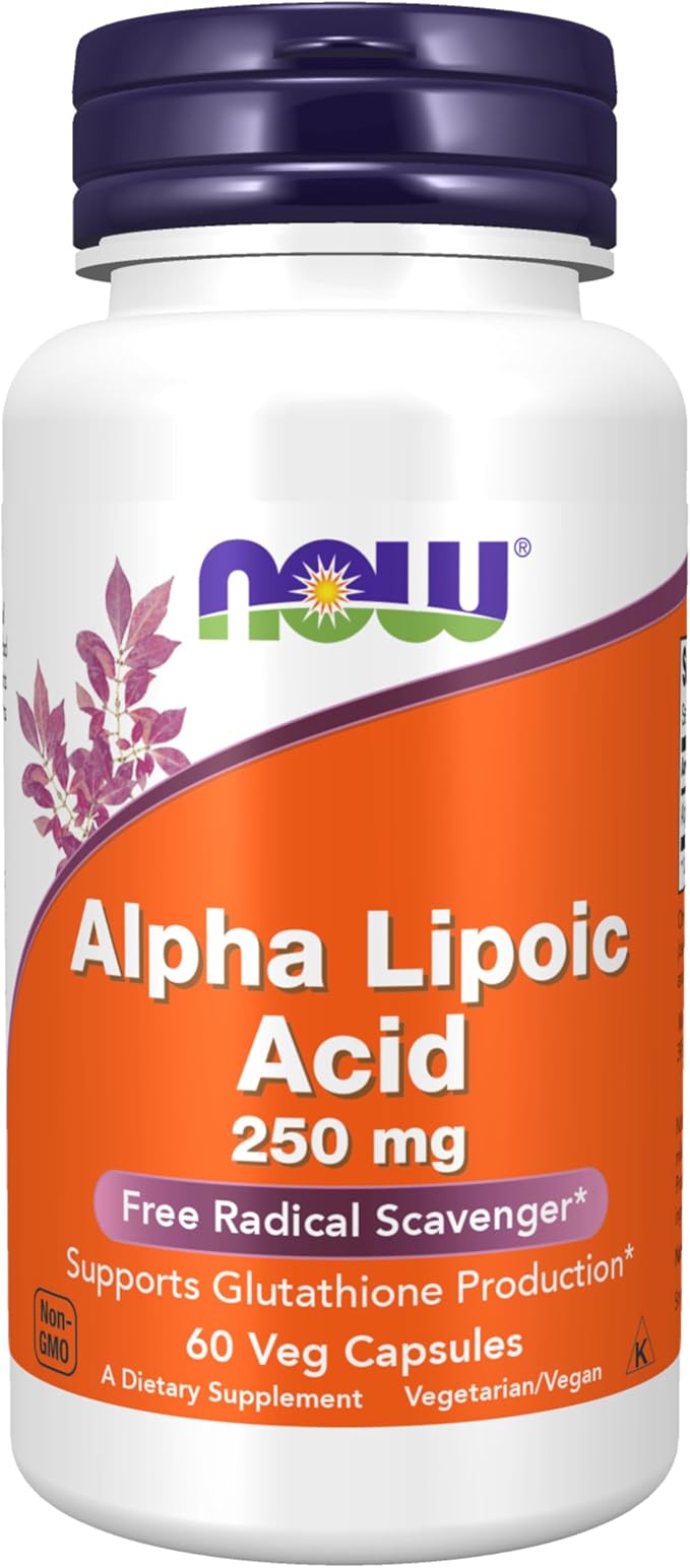 Now Alpha Lipoic Acid (ALA) 250mg 60 vcap