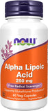 Now Alpha Lipoic Acid (ALA) 250mg 60 vcap