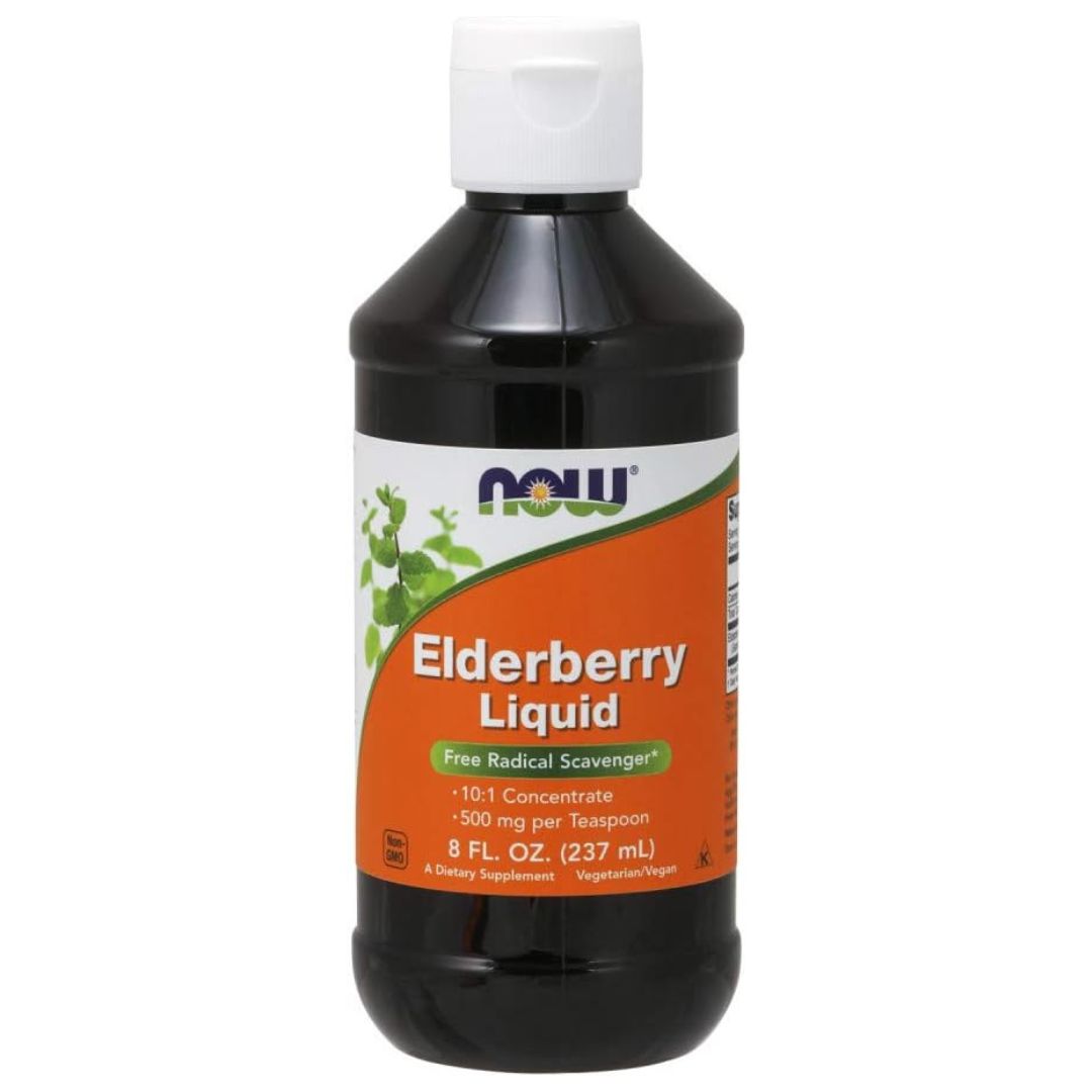 Now Elderberry Liquid 8oz