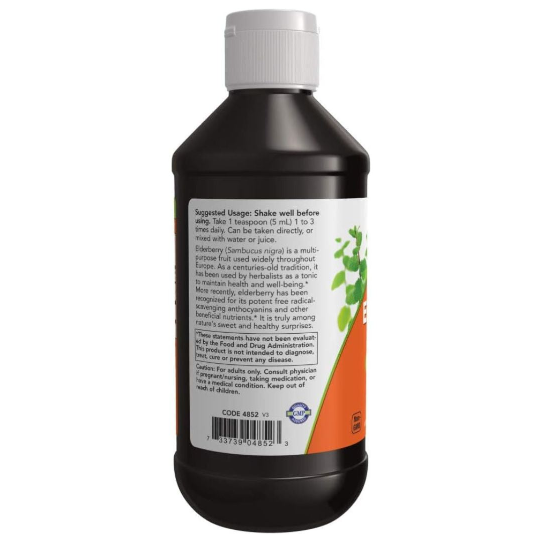 Now Elderberry Liquid 8oz