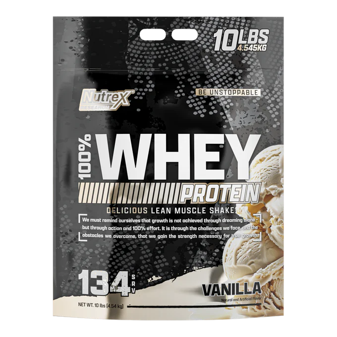 Nutrex 100% Whey Protein 10lb