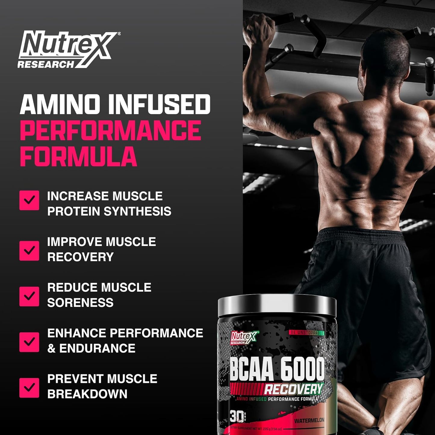 Nutrex BCAA 6000 Recovery 30sv