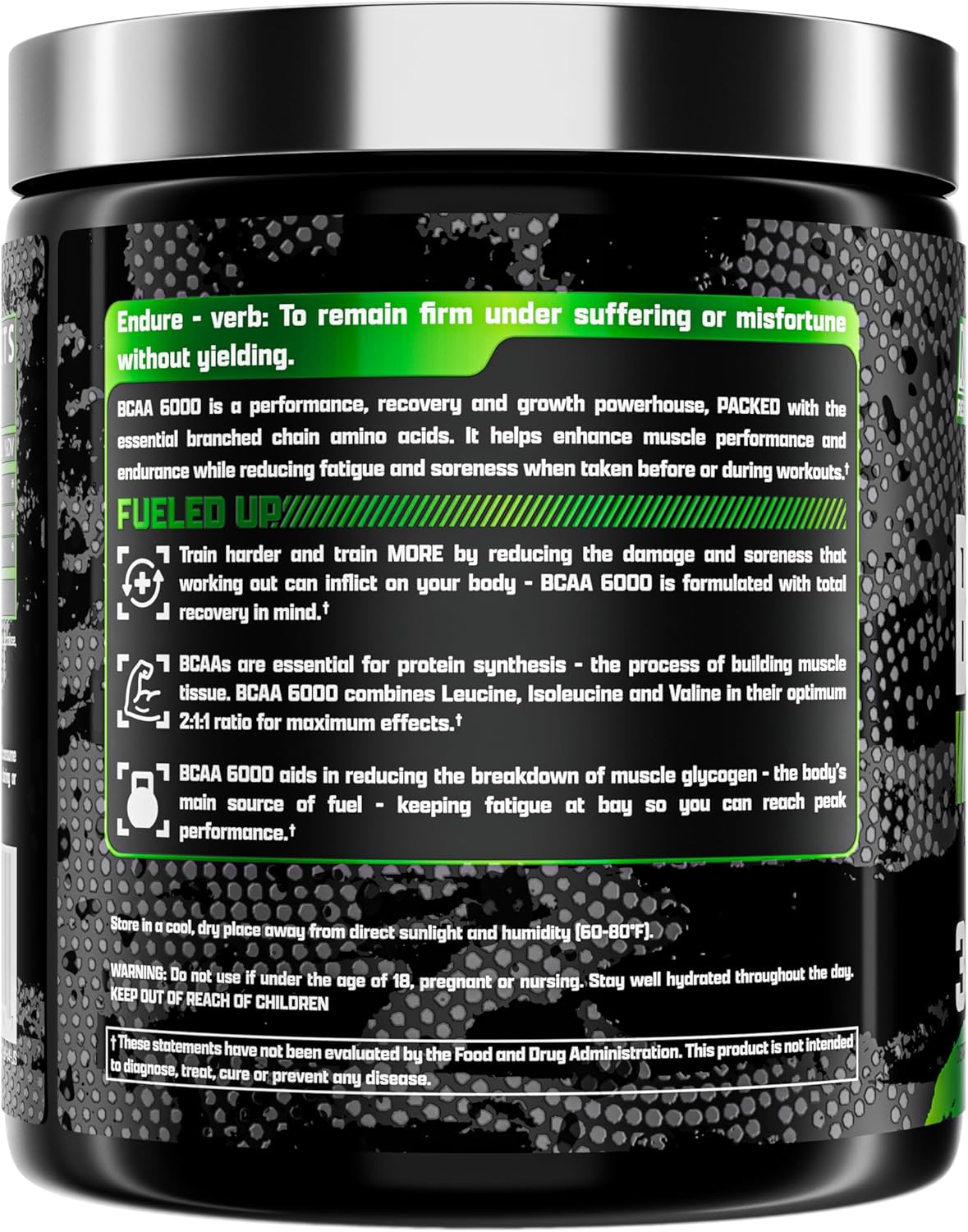 Nutrex BCAA 6000 Recovery 30sv