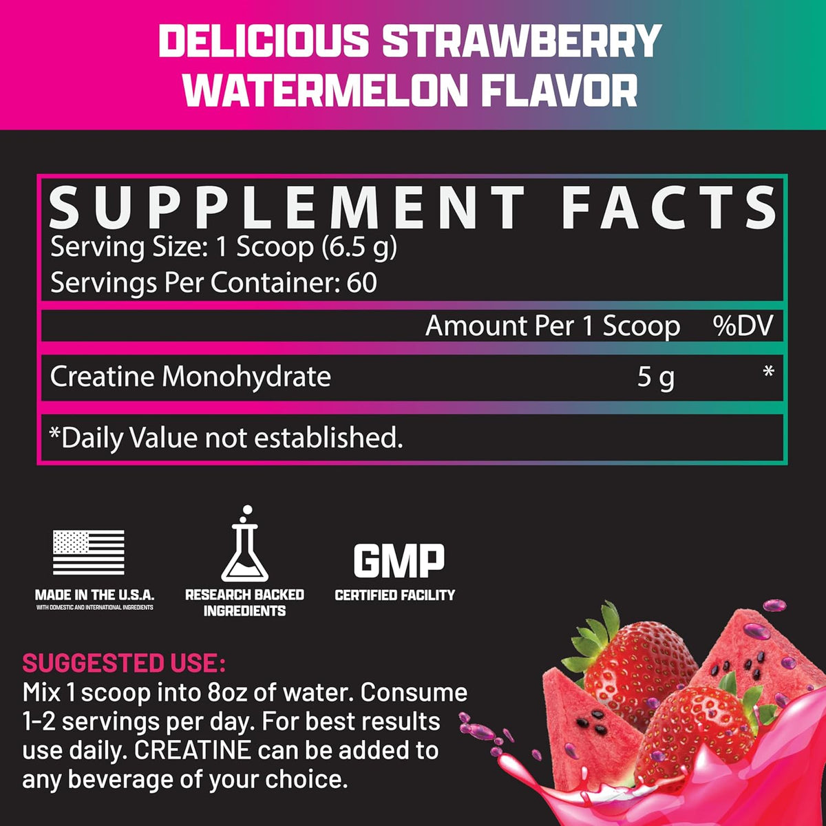 Nutrex Creatine Monohydrate Flavored 60sv