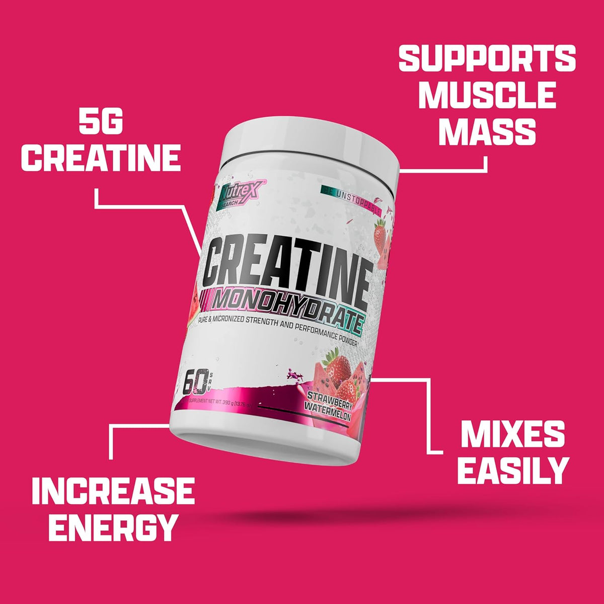 Nutrex Creatine Monohydrate Flavored 60sv