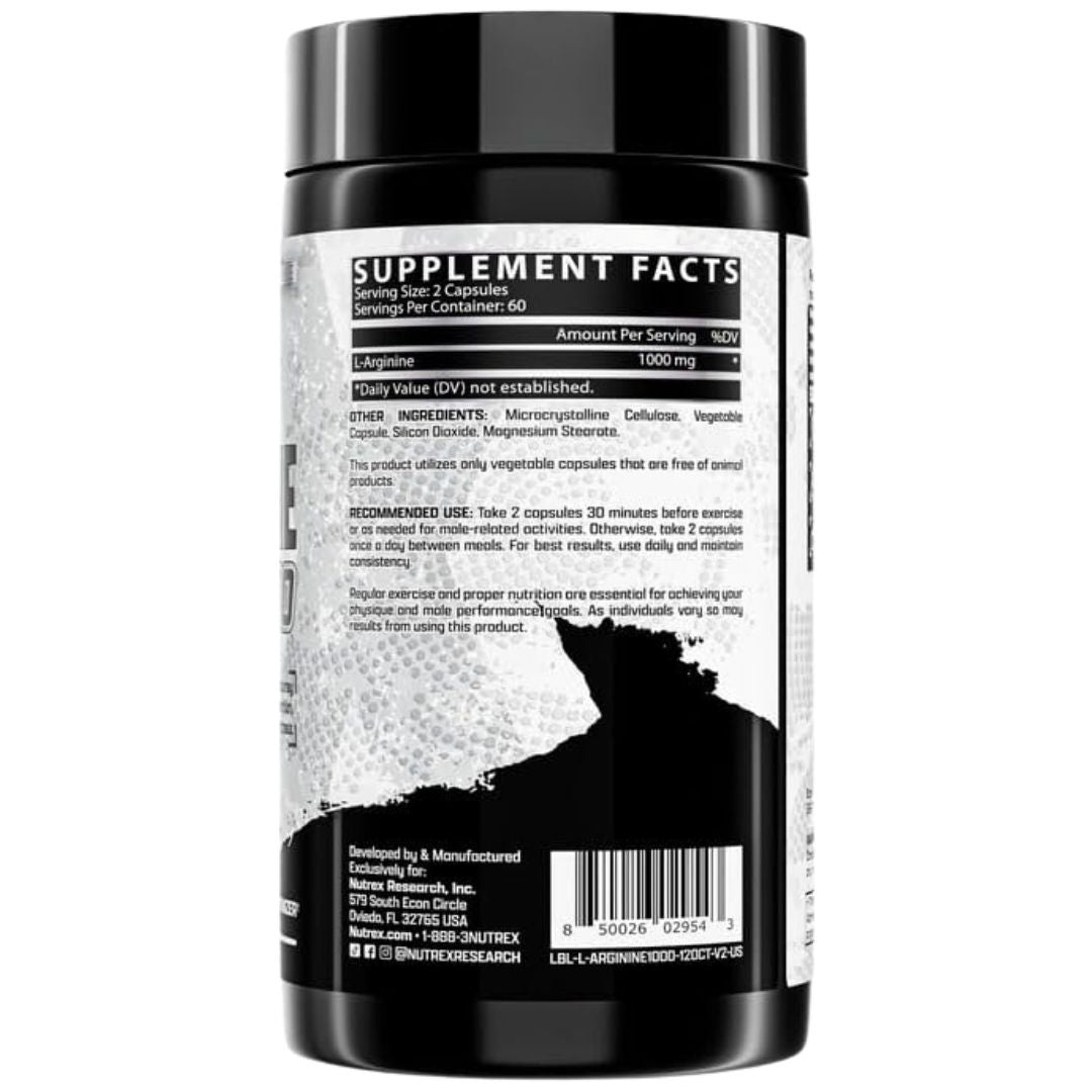 Nutrex L-Arginine 1000mg 120 caps