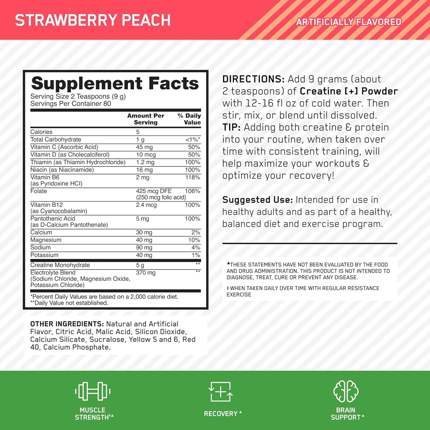 ON Creatine Plus 40svg