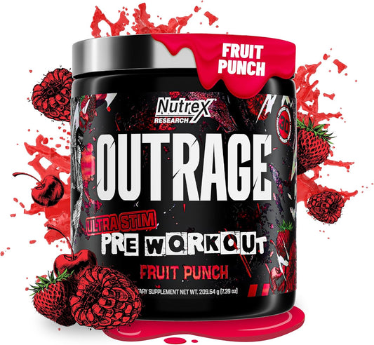 Nutrex Outrage Ultra Stim Pre Workout 30sv