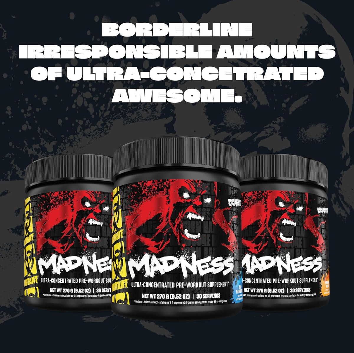 Mutant Madness Ultra Concetrated Pre - Workout 30sv