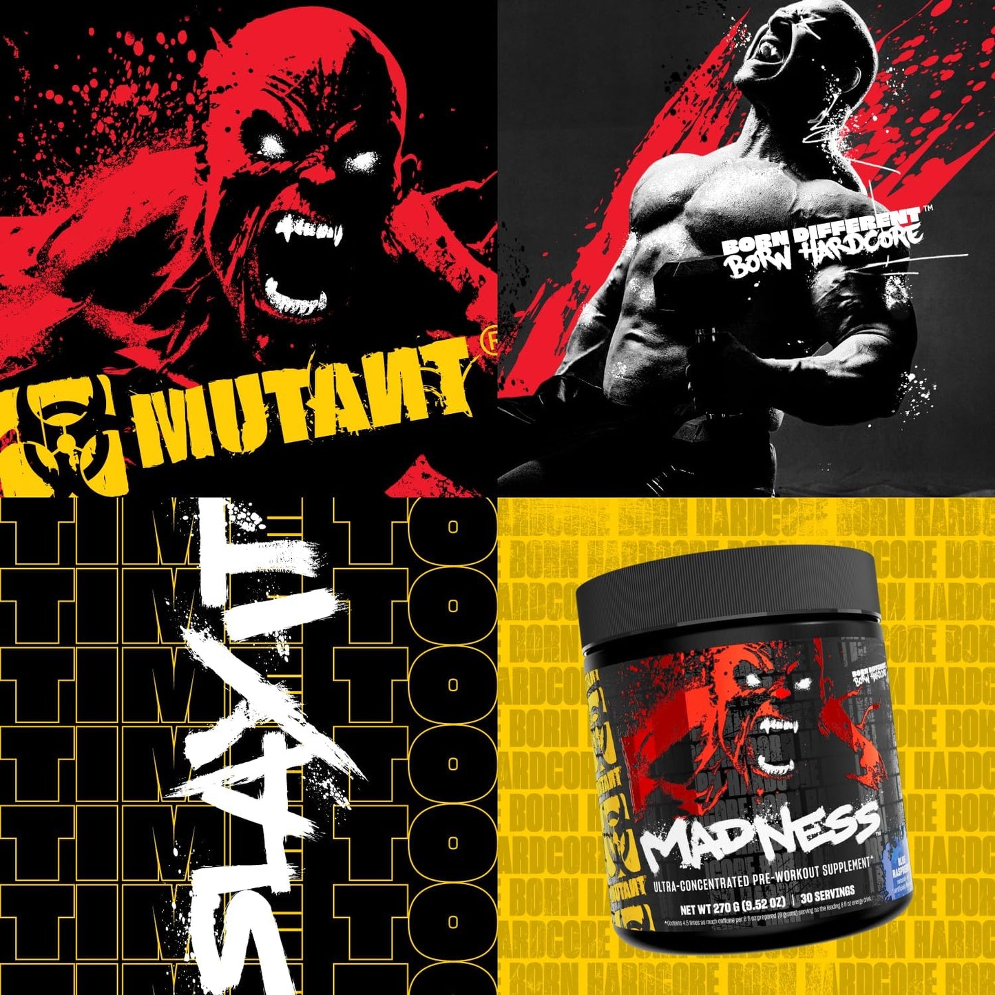 Mutant Madness Ultra Concetrated Pre - Workout 30sv