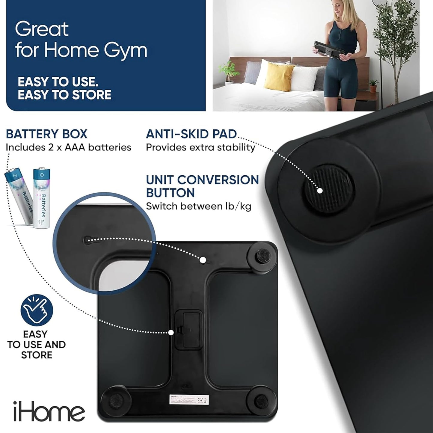iHome Digital Scale