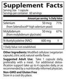 Doctor's Best NAC Detox Regulators 60 vcaps
