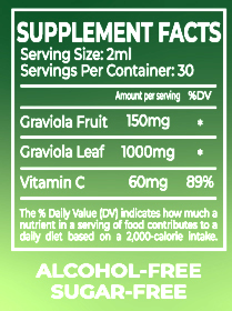 Fit Well Sour Sop Drops 2oz liquid