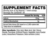 Cellucor Micronized Creatine Monohydrate Powder - Fruit Punch 50 servings