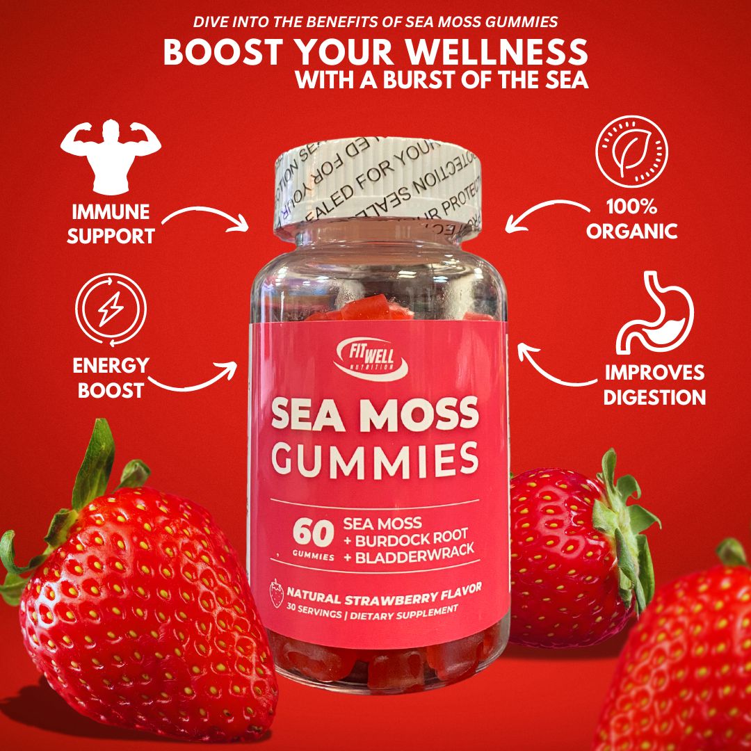 Fit Well - Sea Moss Gummies 60ct