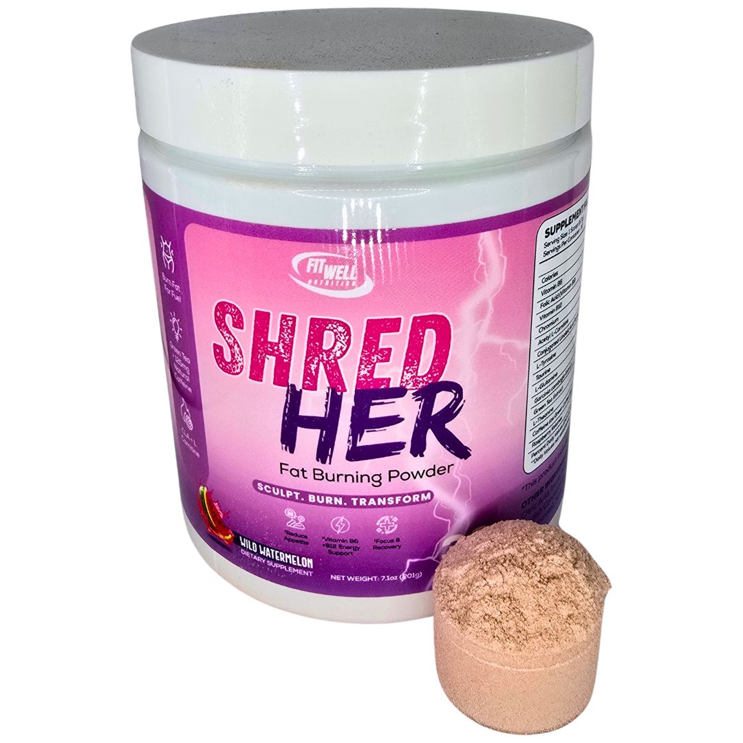 Shred Her Fat Burning Powder (Stim or Caffeine Free)