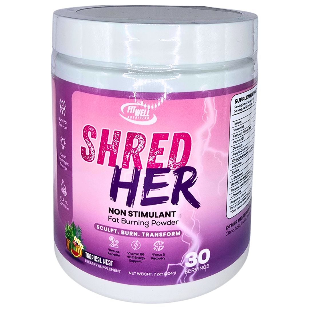 Shred Her Fat Burning Powder (Stim or Caffeine Free)