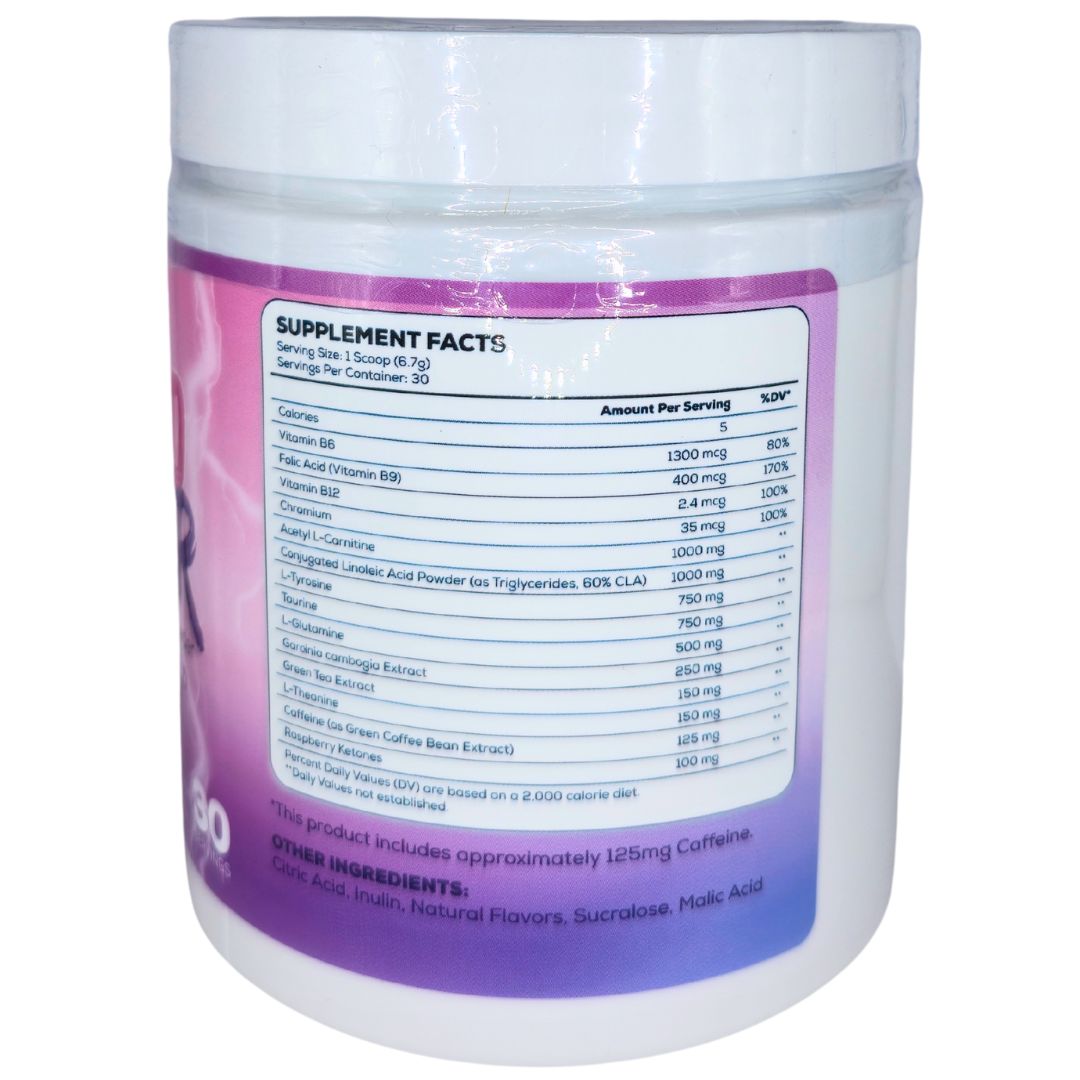 Shred Her Fat Burning Powder (Stim or Caffeine Free)