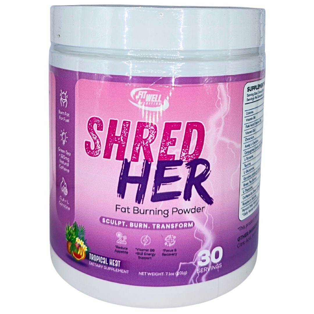 Shred Her Fat Burning Powder (Stim or Caffeine Free)
