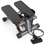 Mini Stepper with Resistance Bands - 330lb weight capacity
