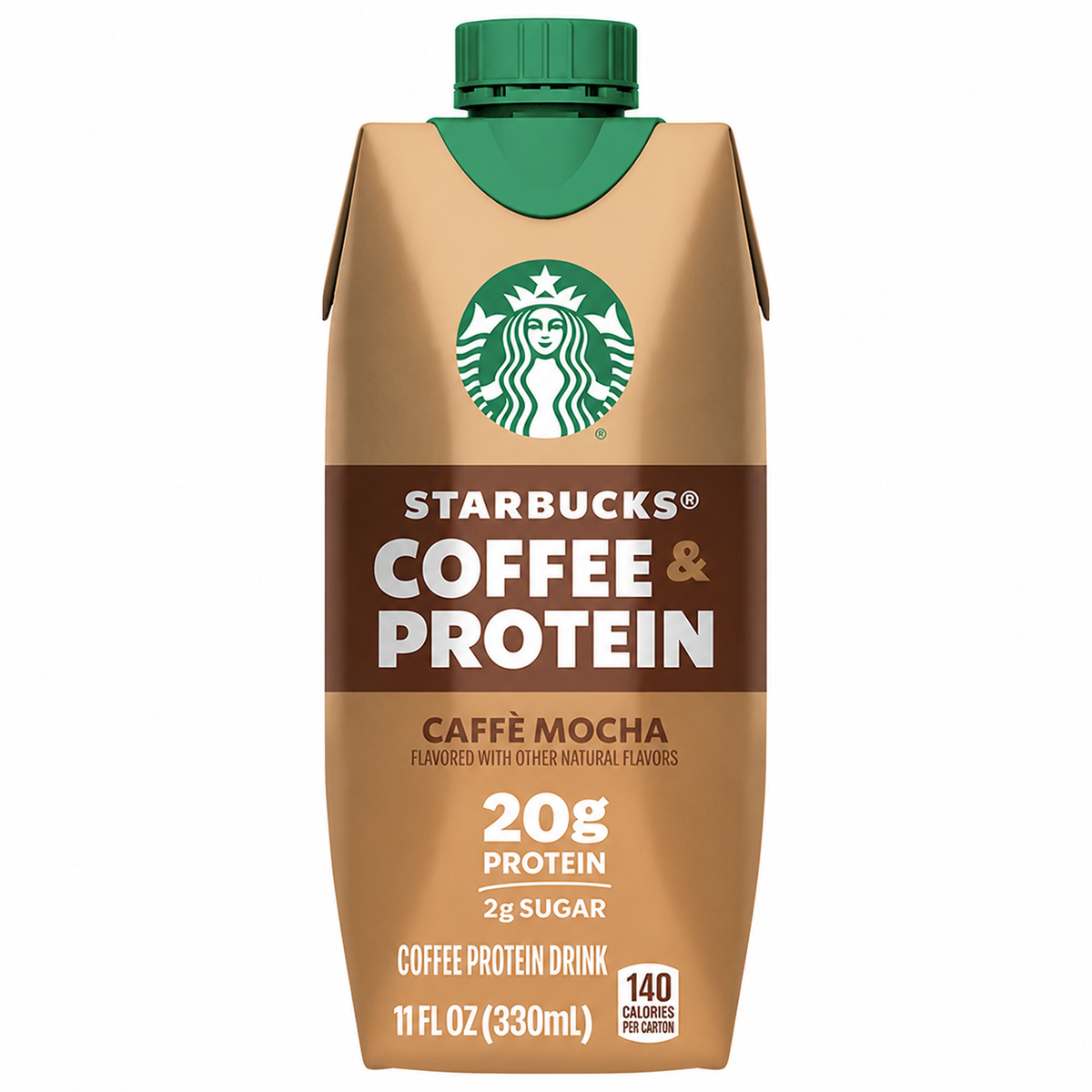 Starbucks Coffee & Protein Cafe Mocha RTD Drink 11 oz