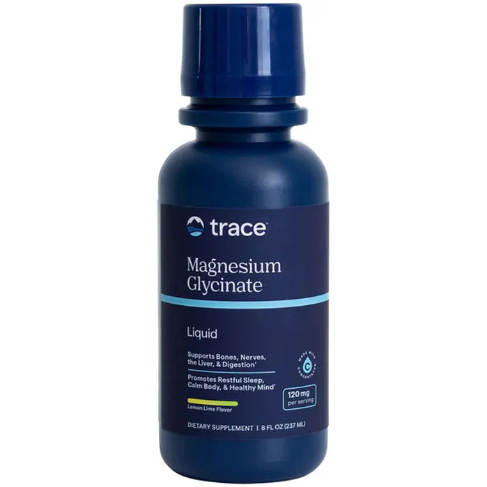 Trace Minerals Magnesium Glycinate Liquid Lemon Lime 8oz