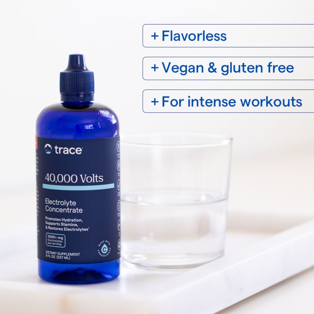 Trace Minerals 40,000 Volts! Electrolyte Concentrate – 8 fl oz