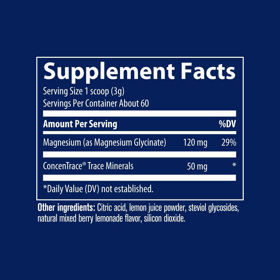 Trace Minerals Magnesium Glycinate Powder