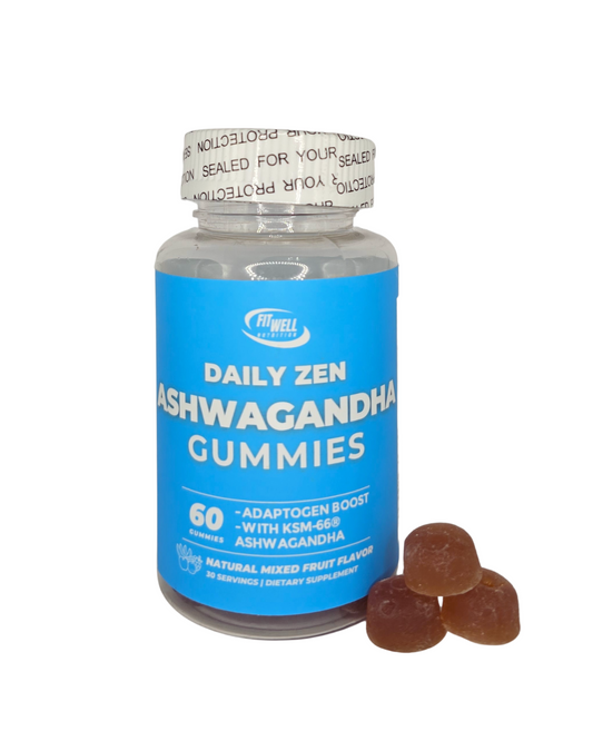 Fit Well Daily Zen Ashwagandha Gummies 60ct
