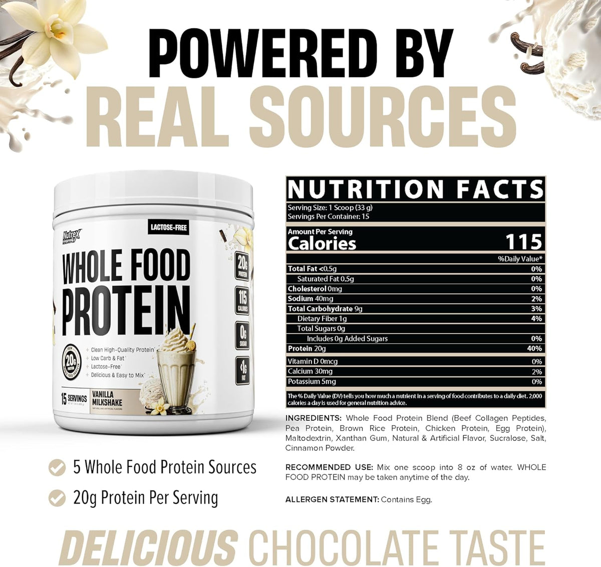 Nutrex Whole Food Protein