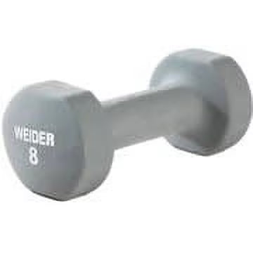 Weider Neoprene 8lb dumbbell pair