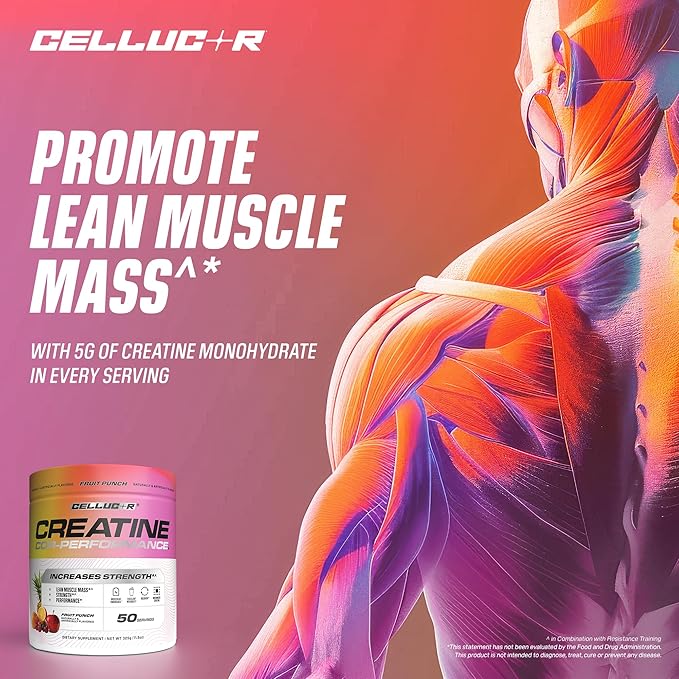 Cellucor Micronized Creatine Monohydrate Powder - 50 servings