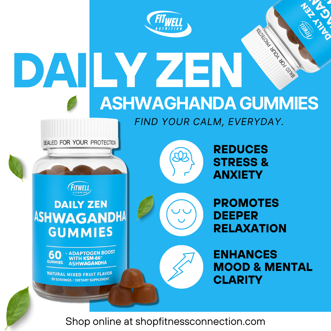 Fit Well Daily Zen Ashwagandha Gummies 60ct