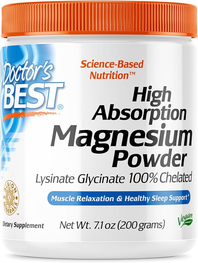 Doctor’s Best High Absorption Magnesium Powder 200g