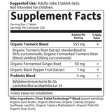 GOL Organics Turmeric Extra Strength Inflamatory 60ct