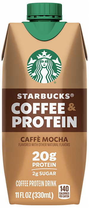 Starbucks Coffee & Protein Cafe Mocha RTD Drink 11 oz