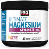Force Factor Ultimate Magnesium Glycinate 300mg 30 servings, Raspberry Lemon