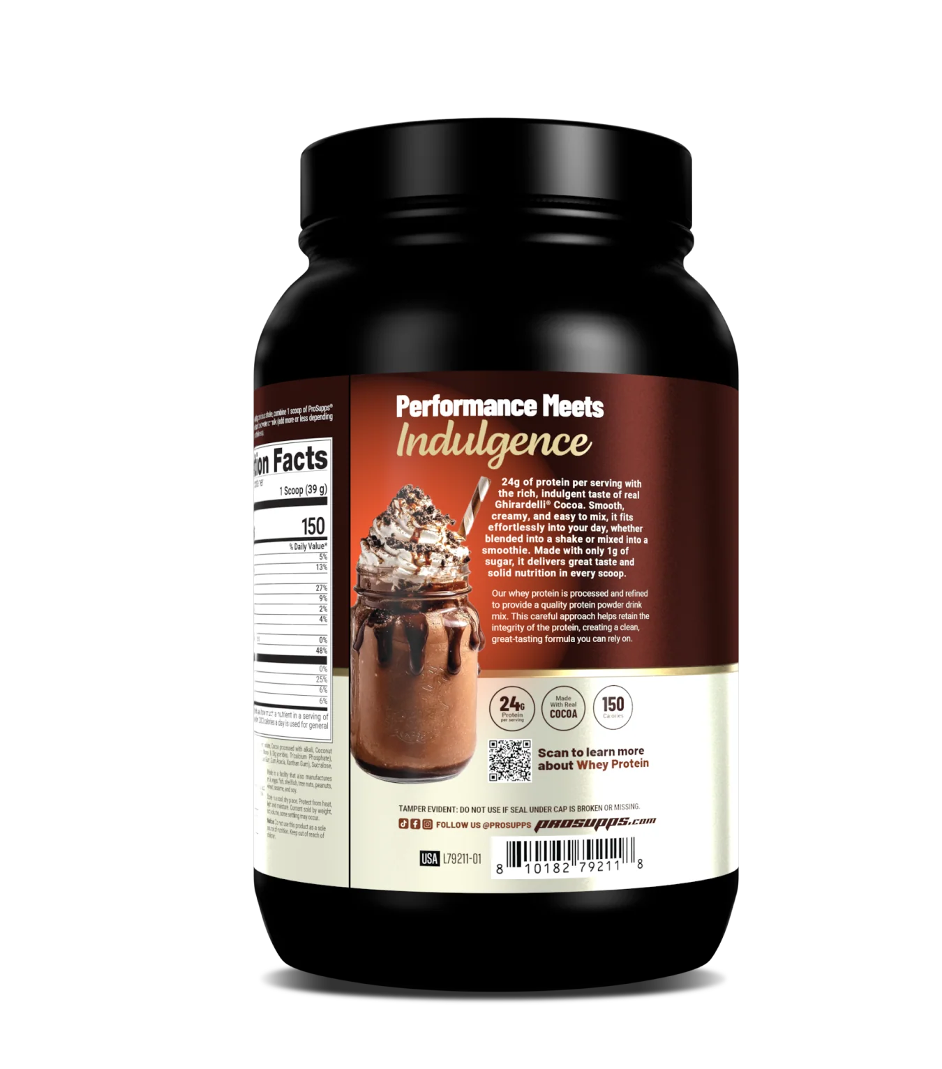 Prosupps Whey Protein Rich Chocolate 30sv