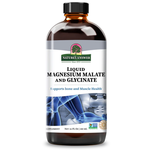 Natures Answer Liquid Magesium Malate & Glycinate 16oz.