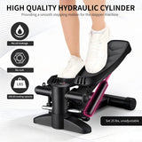 Mini Stepper with Resistance Bands - 330lb weight capacity