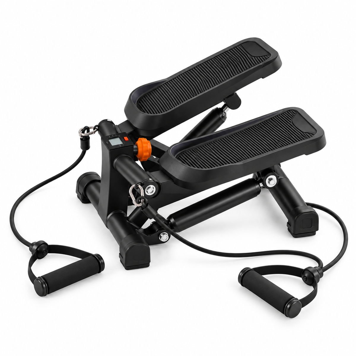 Mini Stepper with Resistance Bands - 330lb weight capacity