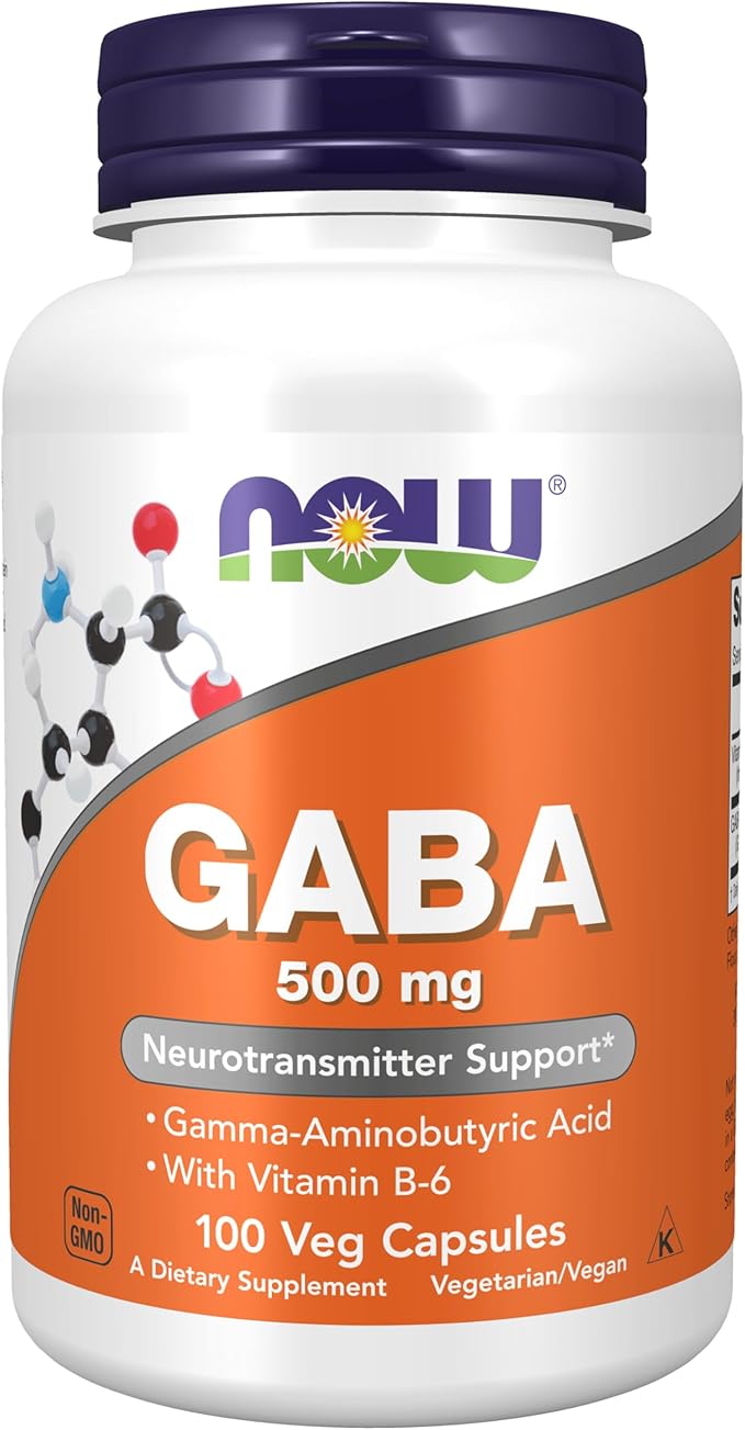 NOW Gaba 500mg 100 vcaps