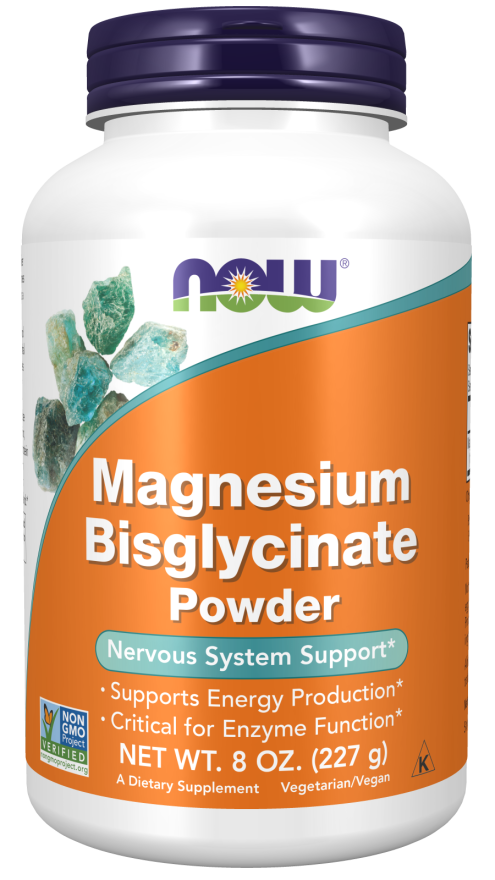 Now Magnesium Bisglycinate Powder 8oz - 91 servings