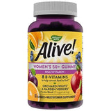 Alive! Women S 50+ Daily Multivitamin Gummies Flavored