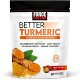 Force Factor Better Turmeric Maximum Joint Support 60ct Chews