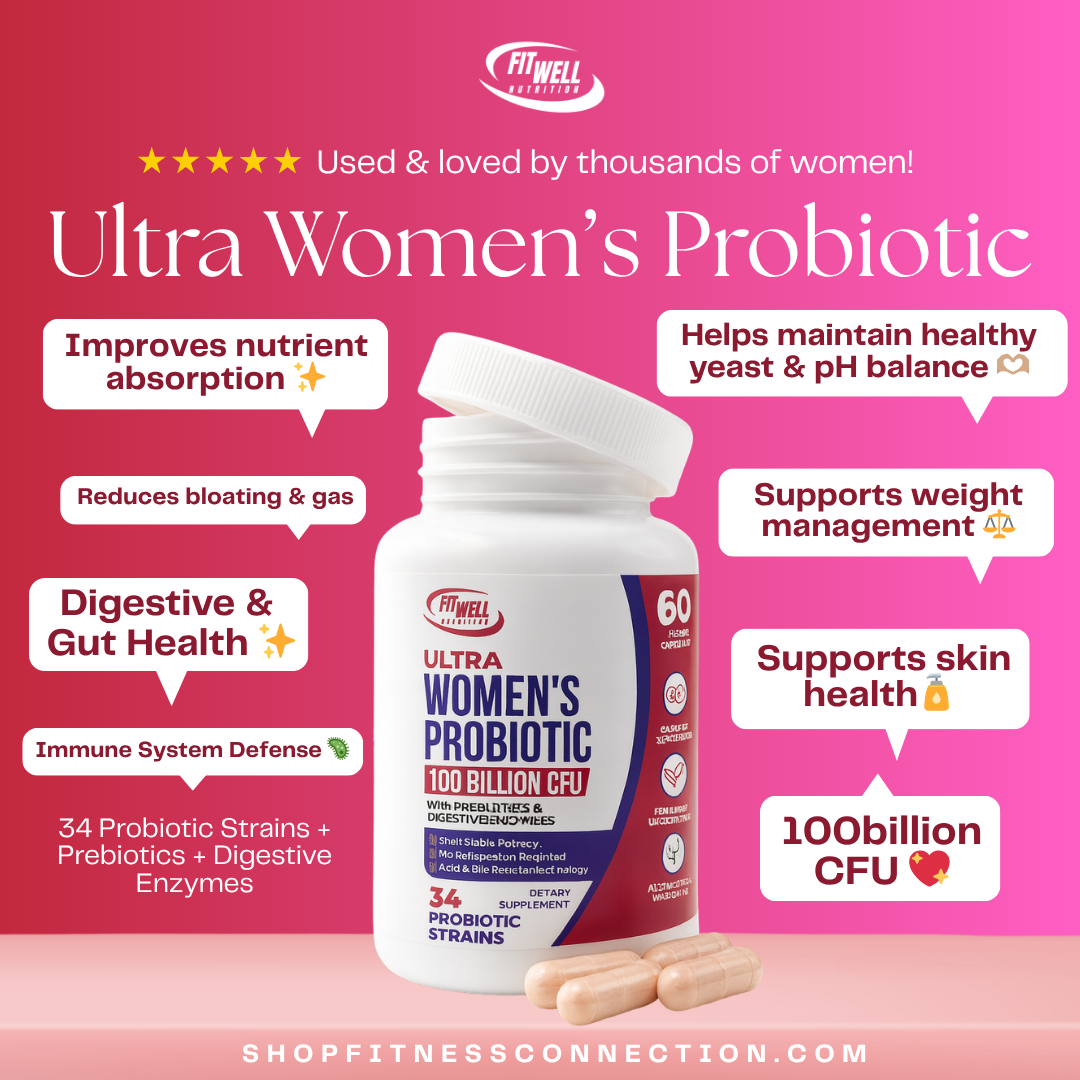 Fit Well Ultra Women's Probiotic 100 Billion CFU 60ct