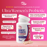 Fit Well Ultra Women's Probiotic 100 Billion CFU 60ct