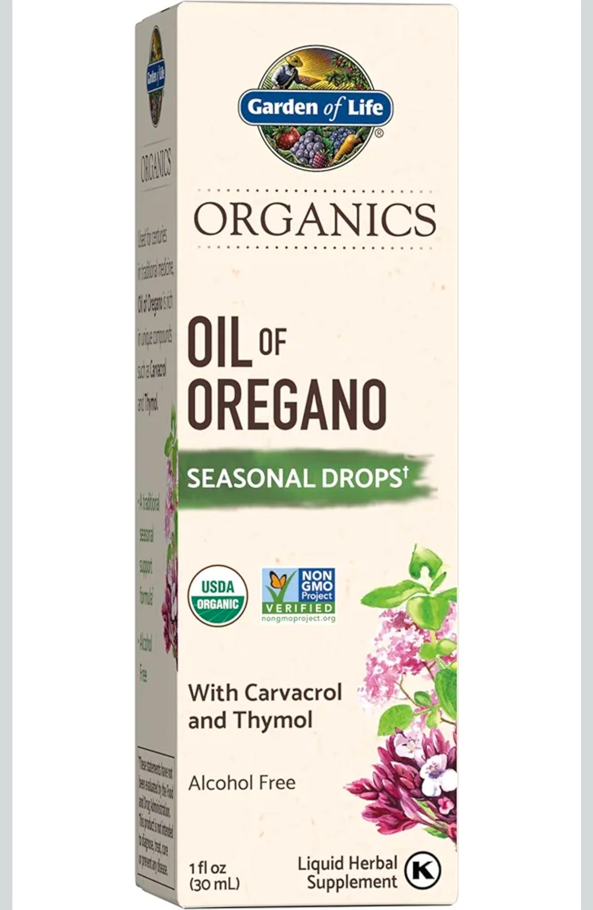 GOL  Organics Oil of Oregano 1oz