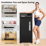 Walking Pad Treadmill -with remote control, 330lb capacity